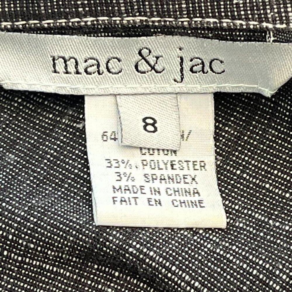 mac & jac Structured Button-Front Jacket – Size 8 - Picture 11 of 11